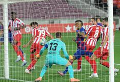700 goles para no celebrar: Barcelona igualó 2-2 con el Atlético de Madrid