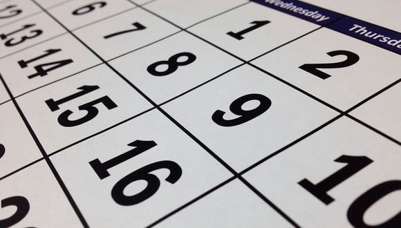 Conoce las efemérides de mayo y el calendario oficial del 2024. (Foto: Pixabay)