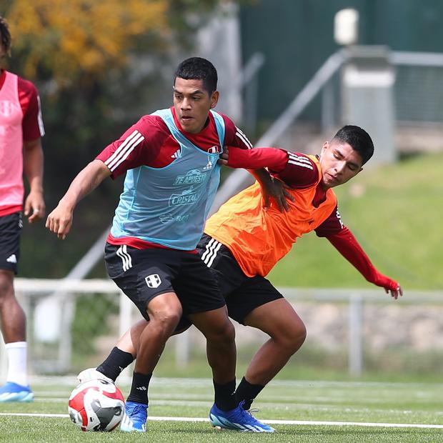 The best postcards from the last training session of the Peruvian National Team.  (Photo: Peruvian National Team)