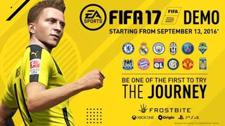 FIFA 17: ¿Cómo descargar la 'demo' disponible desde hoy?