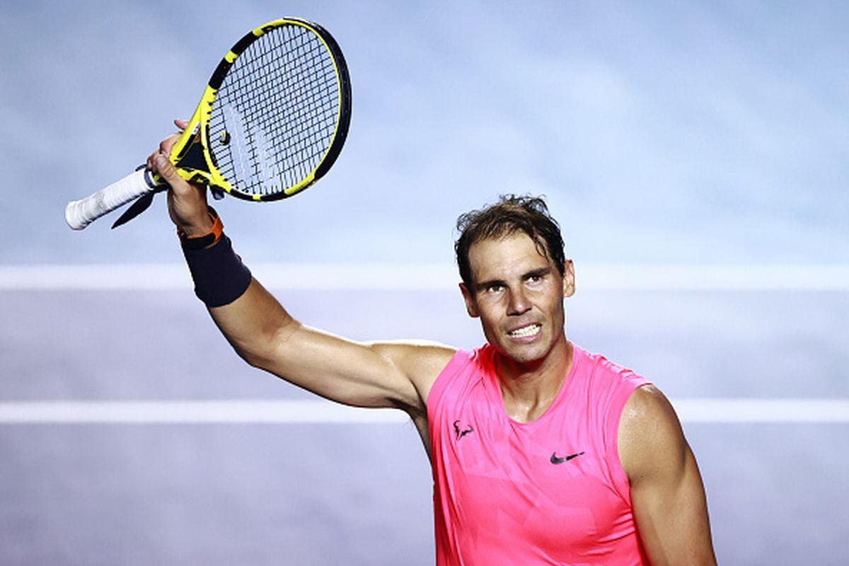 Rafa ha ganado dos títulos en el Abierto Mexicano de Tenis. (Foto: Getty Images)