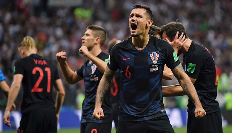 Inglaterra vs Croacia por semifinales del Mundial Rusia 2018.