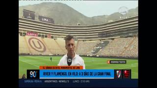 Llenó de elogios al estadio de la 'U': periodista de Fox Sports se enamoró del Monumental [VIDEO]