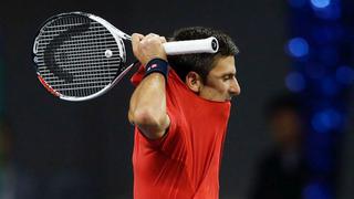Novak Djokovic fue eliminado y desató toda su furia en Masters de Shanghai