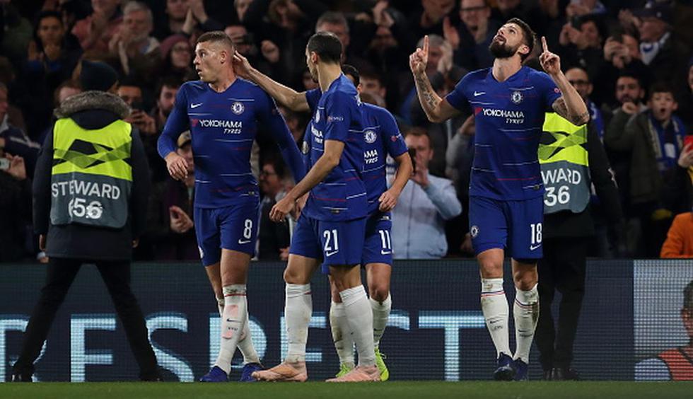 Chelsea venció 4-0 a PAOK por la quinta fecha de la Europa League en Londres. (Foto: Getty Images)