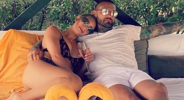 Carmella y Cory Graves. (WWE)