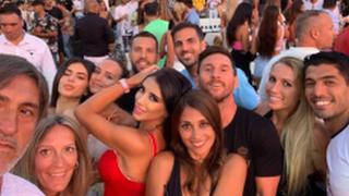 Un poco de calor: la fiesta de Lionel Messi, Luis Suárez y Jordi Alba en Ibiza