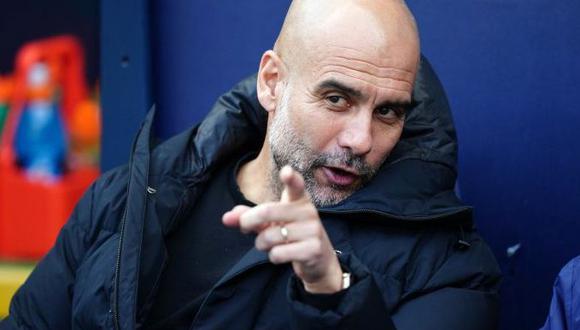 Pep Guardiola es el actual entrenador del Manchester City. (Foto: EFE)
