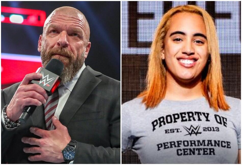 Triple H felicitó a la hija de The Rock tras firmar contrato con WWE. (WWE)