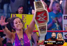 WWE RAW: Bayley venció a Charlotte y se convirtió en la nueva campeona femenina