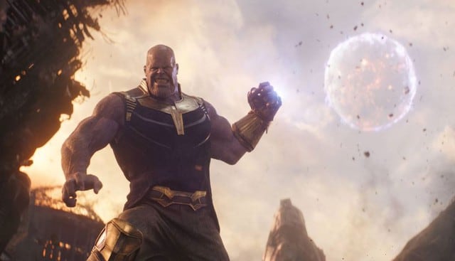 Pelea de Thanos en Titán (Marvel)