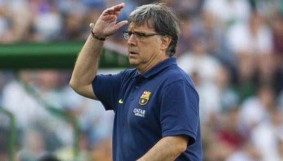Gerardo Martino fue entrenador del Barcelona en la temporada 2013-14. (Foto: AFP)