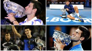 ¡Con el Australian Open 2019! Todos los títulos Grand Slam que ha ganado Novak Djokovic