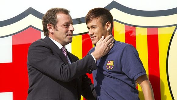 Neymar fichó por el Barcelona en 2013 procedente del Santos de Brasil. (Foto: Getty Images)