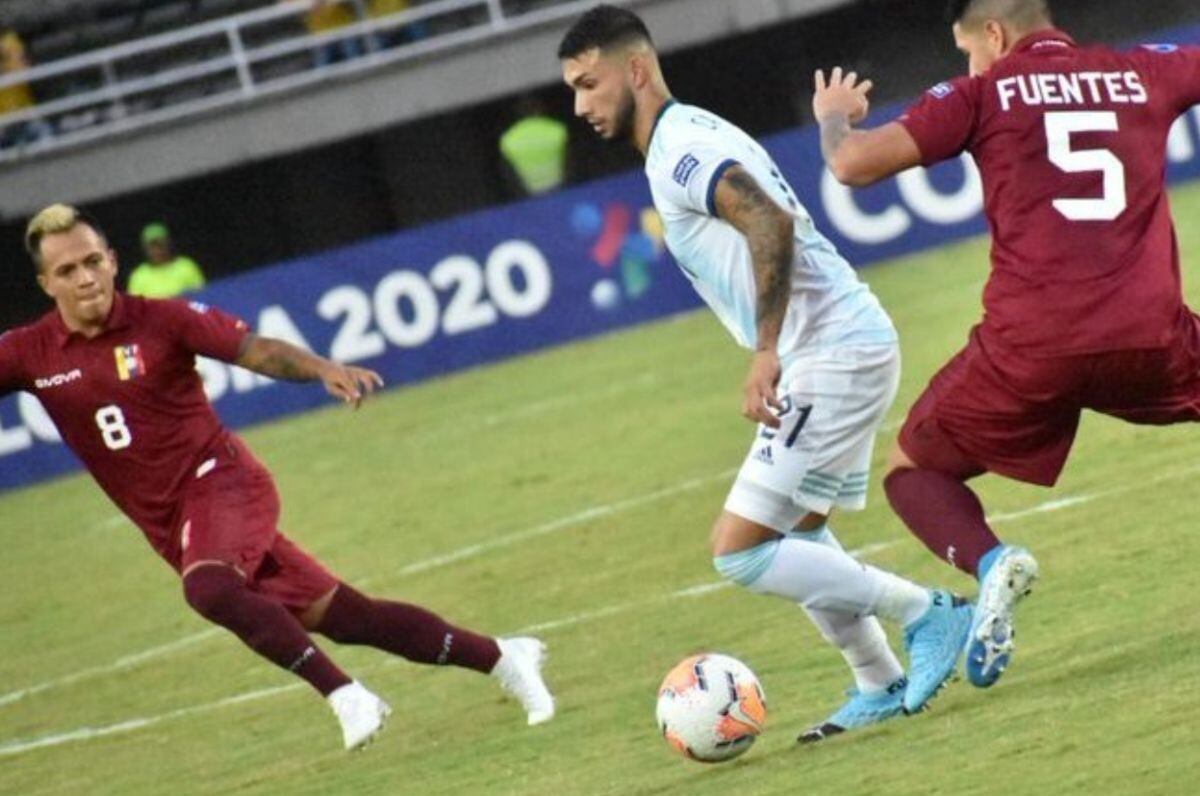 Argentina vence a Venezuela EN VIVO y reafirma favoritismo en el Preolímpico 2020. (Foto: Agencias)