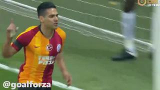 Como en sus mejores tiempos: doblete de Falcao en el triunfo 3-0 del Galatasaray en la liga turca [VIDEO]