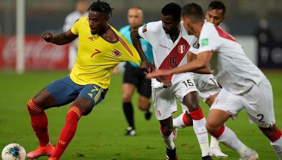 Perú vs. Colombia chocarán el próximo 28 de enero en Barranquilla por Eliminatorias. (Foto: Agencias)