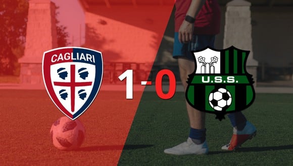 A Cagliari le alcanzó con un gol para derrotar a Sassuolo en el estadio Sardegna Arena