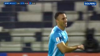 ¡Tiene el arco en la cabeza! Golazo de Herrera para el 2-0 de Sporting Cristal vs. Alianza Universidad [VIDEO]