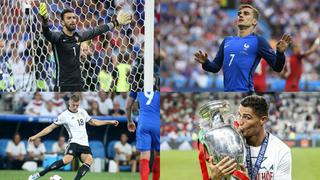 El once ideal de la Eurocopa Francia 2016 con Cristiano Ronaldo, pero sin Bale