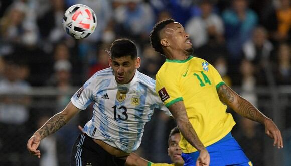 Argentina y Brasil empataron 0-0 por la fecha 14 de las Eliminatorias Qatar 2022 | Foto: AFP