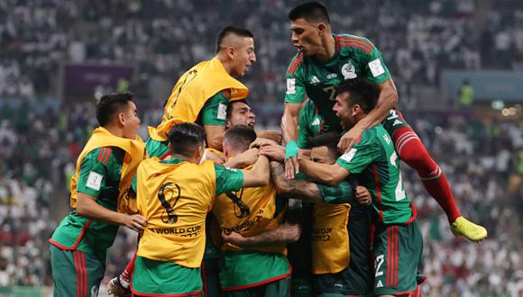 México vs. Arabia Saudita se vieron las caras este miércoles por el Mundial Qatar 2022 (Foto: Getty Images).