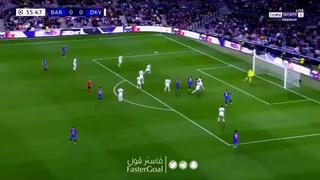 Se vistió de delantero: Piqué hizo el gol del 1-0 de Barcelona vs. Dinamo Kiev [VIDEO] 