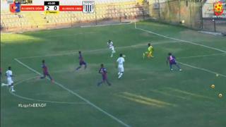 Kevin Quevedo anotó el gol del descuento para Alianza Lima [VIDEO]