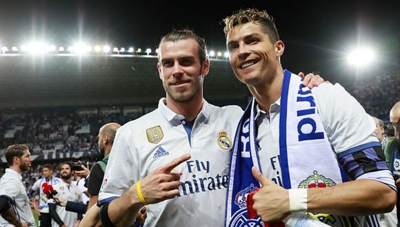 Cristiano Ronaldo y Gareth Bale jugaron juntos en Real Madrid hasta mediados de 2018. (Foto: Getty Images)