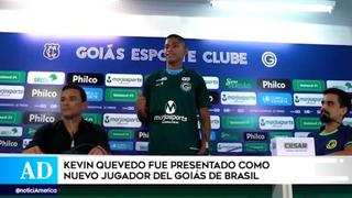 Quevedo fue presentado oficialmente por Goiás de Brasil