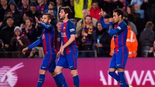 Agónica clasificación: el gol de Sergi Roberto que selló el pase del FC Barcelona