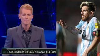 Liberman y su crítica a Messi: “Ojalá seas decisivo ante Perú”