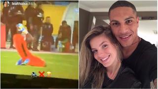 La bicolor derrotó a Ecuador y así fue la efusiva celebración de la novia de Paolo Guerrero [VIDEO]