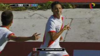 Perú Sub 17: Miflin conectó un cabezazo y puso el primer gol de la bicolor en el Sudamericano