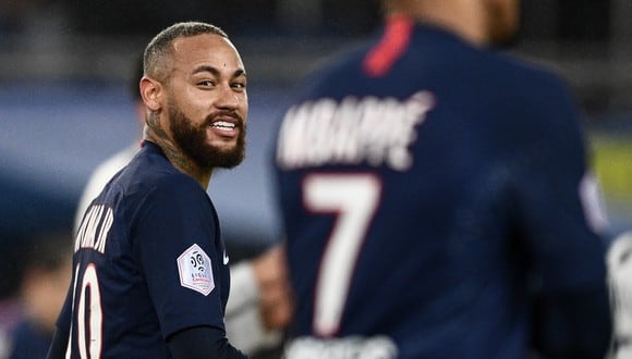 Neymar jugó el 51% de compromisos afrontados por PSG desde su llegada. (Foto: AFP)