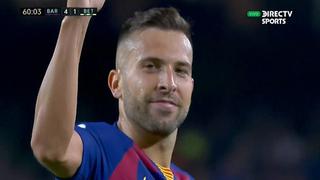 Tranquilos culés: así fue el 4-1 de Jordi Alba en el Barcelona vs. Betis [VIDEO]