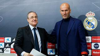 ¡Y un día volvió! Así fue la presentación de Zinedine Zidane como nuevo DT del Real Madrid