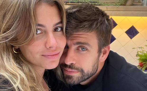 Clara Chía y Gerard Piqué en una foto para las redes sociales (Foto: Gerard Piqué / Instagram)