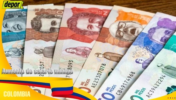 Conoce todos los detalles sobre el aumento de salario en Colombia (Foto: Composición)