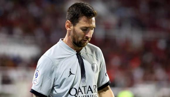 Lionel Messi tiene contrato hasta 2023 con PSG. (Getty Images)