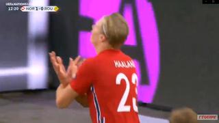 Haaland anotó, no importa cuándo leas esto: el atacante anota su primer ‘hat trick’ con la mayor de Noruega [VIDEO]