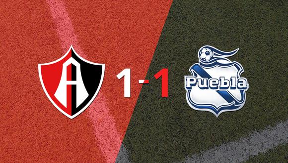 Atlas y Puebla empataron 1 a 1