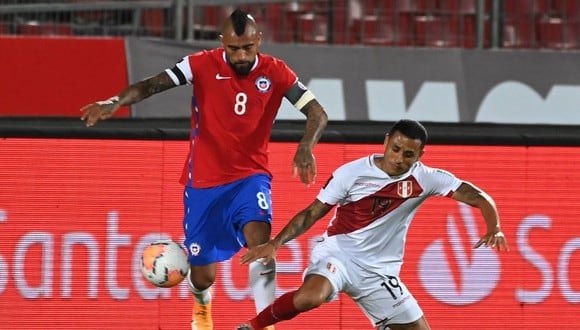 Yoshimar Yotún analizó la derrota peruana ante Chile. (Foto: EFE)