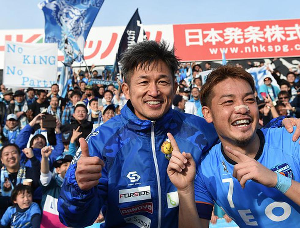 Kazuyoshi Miura también jugó en el Dinamo Zagreb de Croacia.