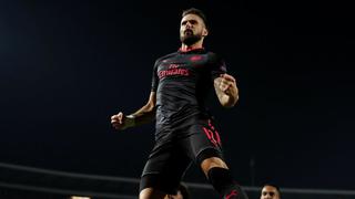 'Tiki-taka' aéreo y golazo: la brutal 'chalaca' de Giroud para el triunfo del Arsenal [VIDEO]