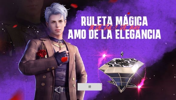 Evento disponible en Free Fire