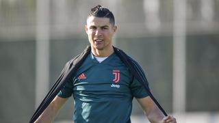 Cristiano Ronaldo, un ejemplo: llegó cuatro horas antes a sede de Juventus para entrenarse en solitario