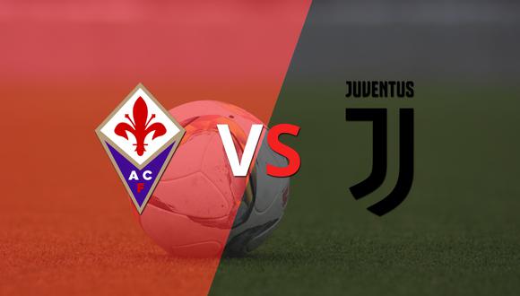 Fiorentina y Juventus empatan 1-1 y se van a los vestuarios