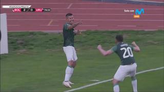 Partido sentenciado: el doblete de Juan Arce para el 3-0 de Bolivia vs. Uruguay [VIDEO]