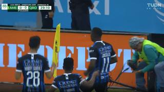 ¡Golazo de Querétaro! La genial pared de Ake Loba para el tanto de Fabián Castillo ante América